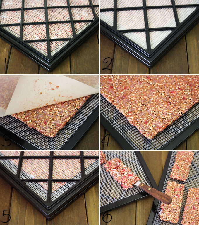 ストロベリー・グラノーラバー　ローフード