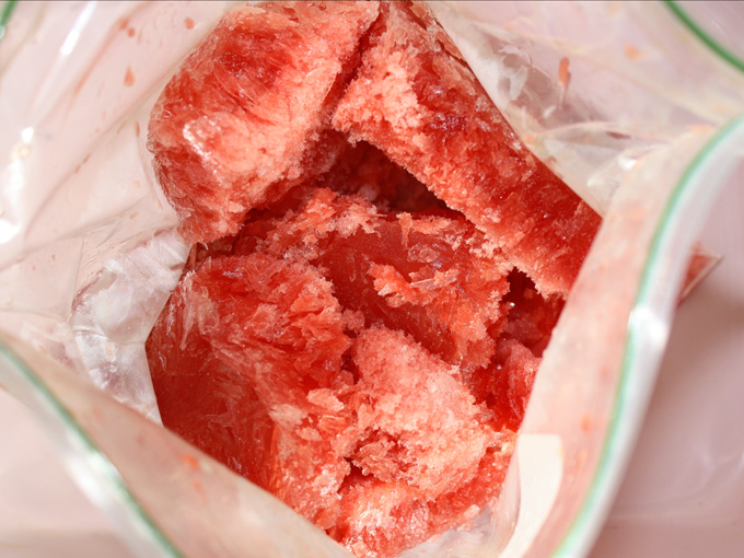 スイカのスラッシー