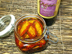 homemade oil packed sun dried tomatoes raw vegan